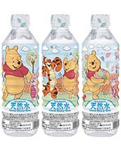 くまのプーさん天然水500ml くまのプーさん天然水500ml