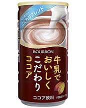 牛乳でおいしくこだわりココア缶180 牛乳でおいしくこだわりココア缶180