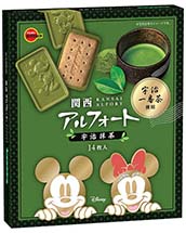 関西アルフォート宇治抹茶 ディズニーパッケージ  関西アルフォート宇治抹茶 ディズニーパッケージ