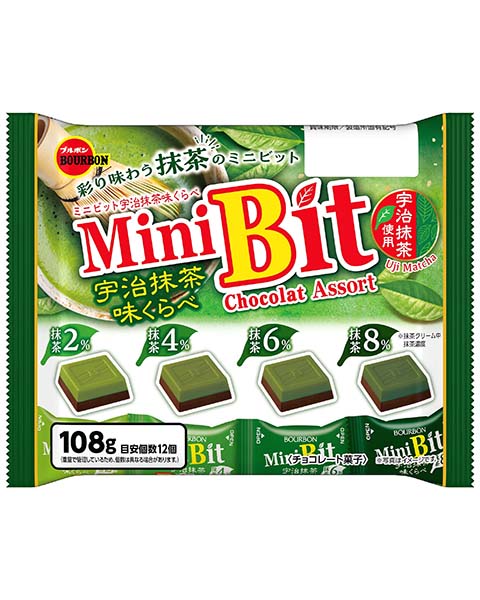 １０８ｇミニビット宇治抹茶味くらべ