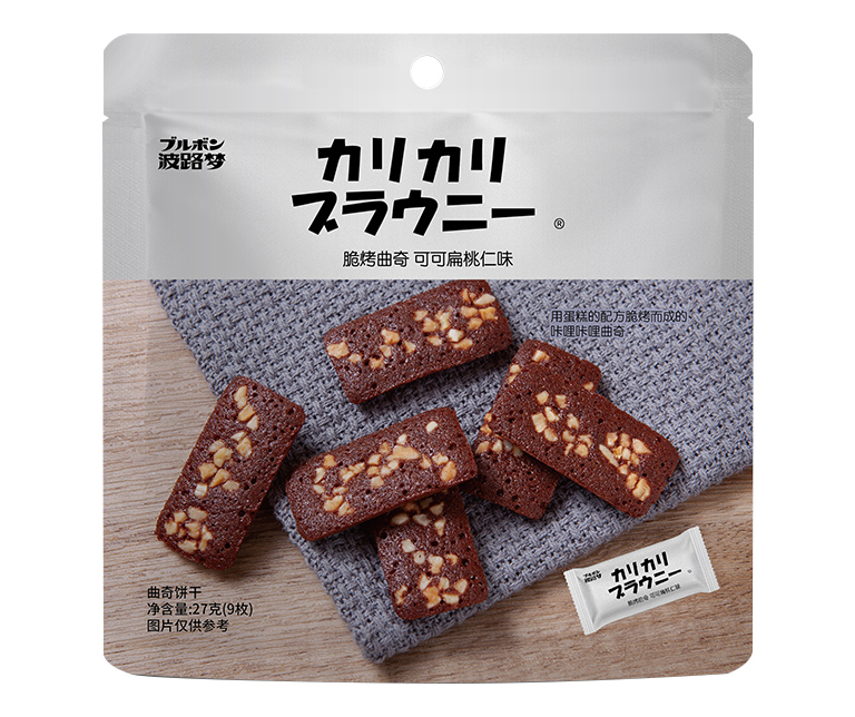 27g脆烤曲奇 可可扁桃仁味